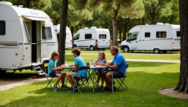 Vacances en famille au camping les jardins de tivoli près d'aigues-mortes