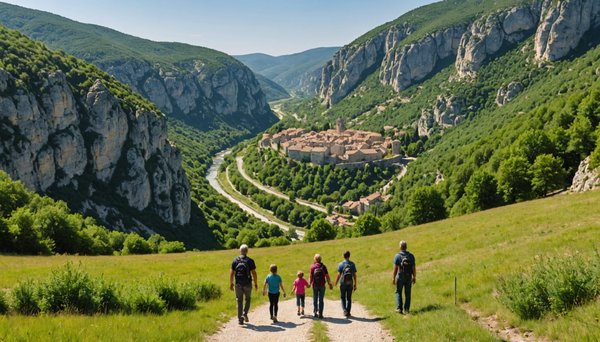 Vacances en plein air dans le sud de l'ardèche