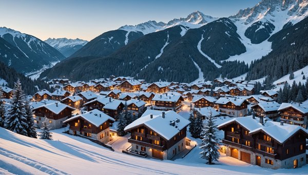 Les Alpes françaises : les meilleures stations de ski pour des vacances d'hiver à Courchevel