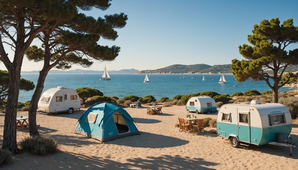 Programmer vos vacances idéales dans un camping en bord de mer à Hyères