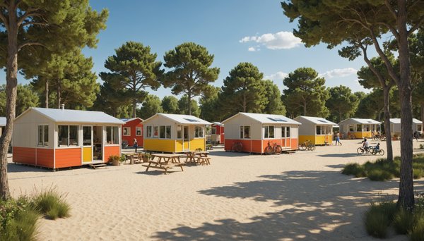 Qu'est-ce que l'espace vacances en France et quels sont les services proposés par le camping du Médoc à Vensac ?