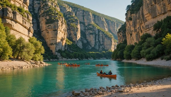 Comment organiser une descente de l'Ardèche en canoë sur 2 jours ?