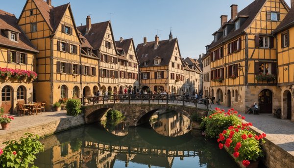 Escapade romantique en France : les villes les plus pittoresques à découvrir, comme Colmar