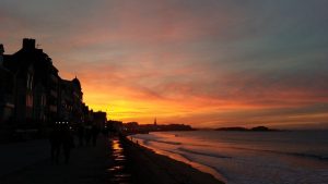 coucher du soleil Saint Malo